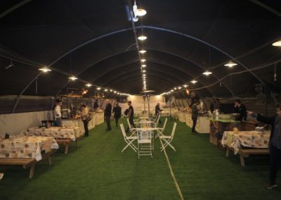 עיצוב חתונה בטבע - בחורף