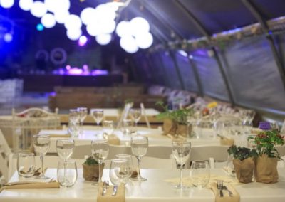 עיצוב חתונה בטבע - בחורף