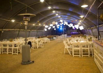 עיצוב חתונת בזק בטבע - בחורף