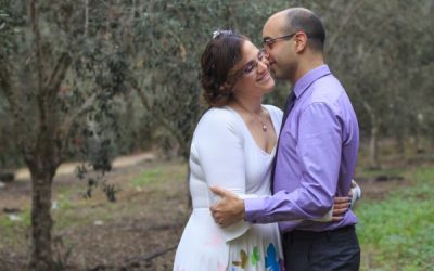 חתונת בזק בטבע בחורף